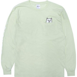 Ripndip Ανδρική μακρυμάνικη μπλούζα LIGHT LIME