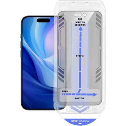 Vivid Privacy Full Face Tempered Glass Μαύρο (iPhone 17 / 17 Pro / 16 Pro)