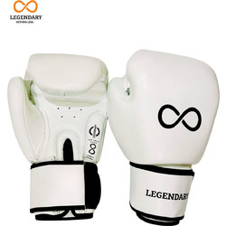 LEGENDARY ΓΑΝΤΙΑ ΠΥΓΜΑΧΙΑΣ ΛΕΥΚΑ ΔΕΡΜΑΤΙΝΑ 12OZ - Λευκό