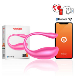 Oninder Nairobi Vibrating Egg Δονητής Egg για Ζευγάρια με App Control Ροζ
