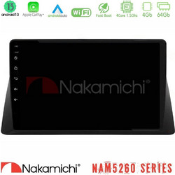 Nakamichi NAM5260 Series Honda WR-V 2024- 4Core Android13 4+64GB Navigation Multimedia Tablet 10" Με Carplay & Android Auto