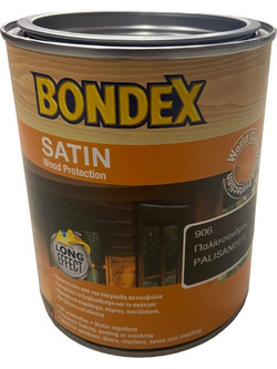 Bondex 906 Βερνίκι Εμποτισμού Ξύλου Έτοιμο προς Χρήση Satin Παλίσανδρος 0.75lt