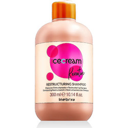 Inebrya Ice Cream Keratin Restructuring Σαμπουάν Κερατίνης 300ml