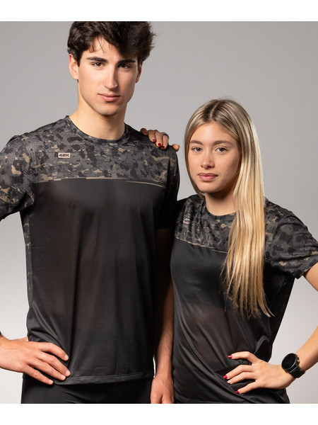 TECHNICAL T-SHIRT ARMY BLACK