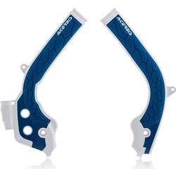 ΠΡΟΣΤΑΣΙΑ ΣΚΕΛΕΤΟΥ X-GRIP FRAME PROTECTOR WHITE/BLUE ΓΙΑ HUSQVARNA / KTM 21726.232 | ACERBIS