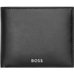 Ανδρικό Δερμάτινo Πορτοφόλι Hugo Boss HLM403A σε Μαύρο Χρώμα