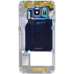Πίσω Κάλυμμα Samsung SM-G925F Galaxy S6 Edge Μαύρο Original GH96-08376A
