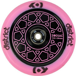 DISTRICT Ροδάκι Zodiac 110χιλ. - Ροζ/Μαύρο