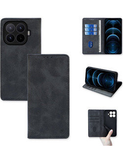 Sonique Vintage Magnet Wallet Θήκη Πορτοφόλι (Xiaomi 17T Pro 5G) Μαύρο