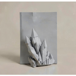 Άβαφη 3D Φιγούρα Super Basic Lora Crystal Bookend Bookmark για Βάψιμο DIY (Δώρο τα Χρώματα)