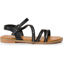 PLATO WS-826 Sandal Μαύρο