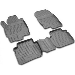 3D Λαστιχένια πατάκια για MITSUBISHI Colt (2003-2009) 5 doors 4τμχ