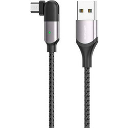 Wekome ET Braided Καλώδιο USB-A to micro-USB 1m Tarnish
