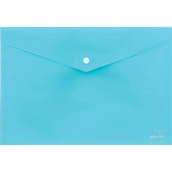 Typotrust Φάκελος με κουμπί Α4 Pastel - Γαλάζιο FP25304
