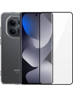 Vivid Set TPU Case + Full Face Tempered Glass Θήκη Σιλικόνης (Xiaomi Redmi Note 15 4G)