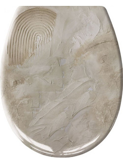 Art Καπάκι Λεκάνης Οβάλ Πλαστικό Πολύχρωμο 45x37cm 1873-202075