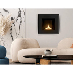 Επιτοίχιο Tζάκι Contour Tenderflame με διάρκεια καύσης 4 - 5 ώρες, χωρητικότητα δεξαμενής 500ml και διαστάσεις 59x21x59cm - Black