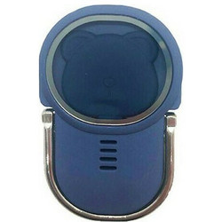 Bear Ring Stand Holder για Κινητού σε Μπλε Χρώμα Μπλε Πλαστικό, Σιλικόνη