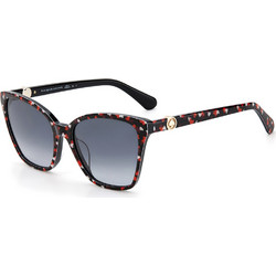 Kate Spade Amiyahgs Γυναικεία Γυαλιά Ηλίου Τετράγωνα Κοκάλινα Μαύρα με Μαύρο Degradee Φακό