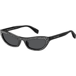Marc Jacobs MARC797S 7C5IR Γυναικεία Γυαλιά Ηλίου Cat Eye Κοκάλινα Μαύρα με Μαύρο Φακό