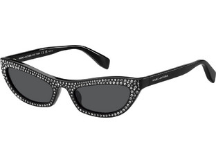 Marc Jacobs MARC797S 7C5IR Γυναικεία Γυαλιά Ηλίου Cat Eye Κοκάλινα Μαύρα με Μαύρο Φακό