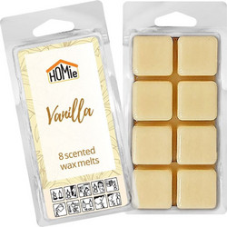 Wax Melt Σετ 8τμχ Κύβοι Βανίλια 80gr Homie 37-462 - Homie - 37-462