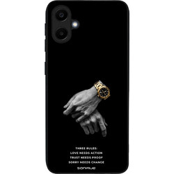 Sonique Men's Edition Θήκη με Σχέδιο «Three Rules» (Samsung Galaxy A20e)