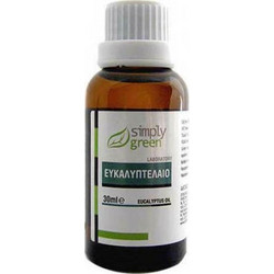 Simply Green Αιθέριο Έλαιο Ευκάλυπτος 30ml