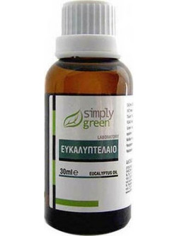 Simply Green Αιθέριο Έλαιο Ευκάλυπτος 30ml