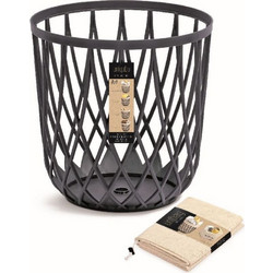 Prosperplast Uniqubo Multipurpuse Basket 390mm Grey (IKUB35W-S433) (PSPIKUB35W-S433)