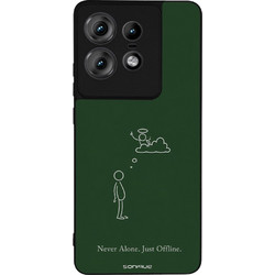 Sonique Men's Edition Θήκη με Σχέδιο «Never Alone» (Motorola Edge 50 Pro 5G)