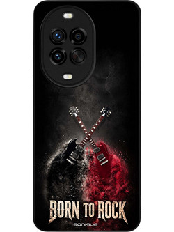 Sonique Men's Edition Back Cover Born to Rock (Huawei Nova 14 Pro 5G)