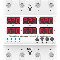 KAL ELECTRONICS V598-63A Τριφασικός ψηφιακός επιτηρητής ράγας 11620