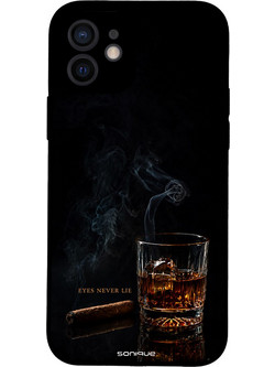 Sonique Men's Edition Back Cover Eyes Never Lie (iPhone 12)