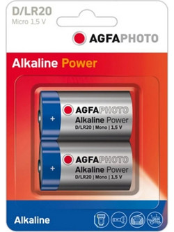 AgfaPhoto Alkaline Power D 2τμχ