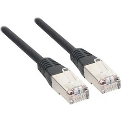 Equip S/FTP Cat.6a Καλώδιο Δικτύου Ethernet 1m Black 605690