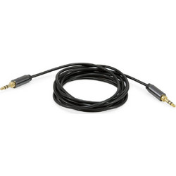 Equip Καλώδιο Ήχου 3.5mm male - 3.5mm male Μαύρο 2.5m 147083