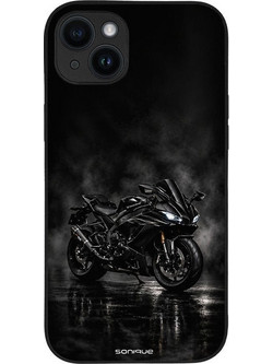 Sonique Men's Edition Back Cover με Σχέδιο «Black Ride» (iPhone 14 Plus)