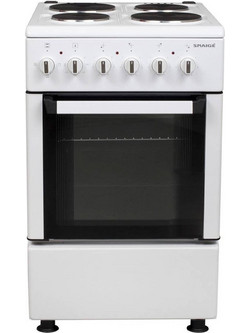 Snaige FF-5043MXZW Κουζίνα Ηλεκτρική 56lt με Εμαγιέ Εστίες 50cm