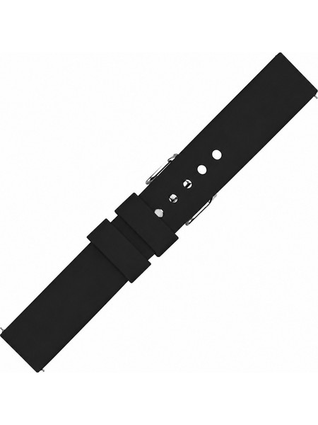Λουράκι Σιλικόνης για Smartwatch 8874 20mm Μαύρο