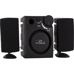 Esperanza Titanum TP101 Ηχεία Υπολογιστή 2.1 2W Black