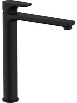 Μπαταρία νιπτήρος υψηλή Bing Teorema Black Matt