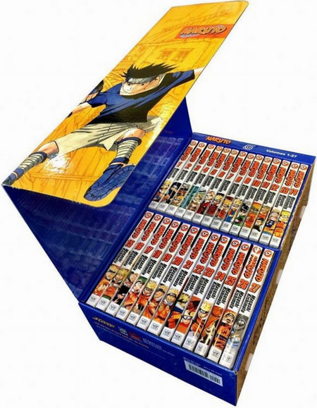 Naruto Box Set 1: Volumes 1-27 with Premium