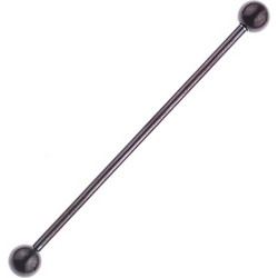 Sequoia Σκουλαρίκι Piercing barbell/μπάρα Ατσάλι I-00405-1 (1.6*45*5)