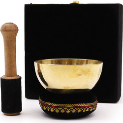 Brass Singing Bowl Gift Set - 9cm