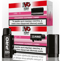 IVG Pro Refill Strawberry Raspberry Cherry 20mg 2ml+10ml - IVG