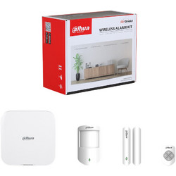 Dahua ART-ARC3800H-03-FW2 Ασύρματο Σύστημα Συναγερμού με 1 Ανιχνευτή Κίνησης, 1 Αισθητήρα Πόρτας, 1 Τηλεχειριστήριο, Κέντρο (Wi-Fi / GSM / Ενσύρματο)
