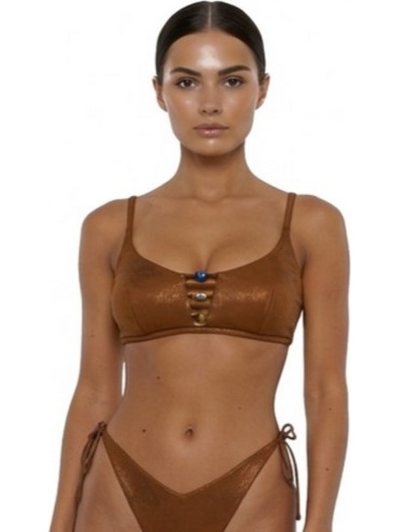 Bluepoint Reflection Bikini Top Μπουστάκι Μπρονζέ 26066009-18