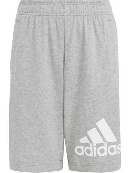 Adidas Essentials Αθλητική Παιδική Βερμούδα Γκρι 3-Stripes HY4720
