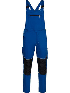 Ελαστική Βαμβακερή Φόρμα Εργασίας Μπλε - Melbourne Stretch Work Bib Pants Royal Blue